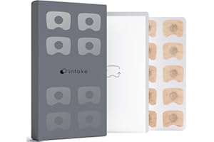 Intake Breathing Refill Tabs (60 Count, Pack of 2) – Magnetic Nasal Strips for Sleeping – Snoring Solution – Nasal Dilators for Better Breathing, Sleep & Exercise, All-Night Comfort