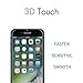 Tocol Tempered Glass 9H Hardness 3D Touch Bubble Free Screen Protector for iPhone 7 Plus/8 Plus - 3 Piece
