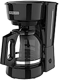 BLACK+DECKER 12-Cup Coffee Maker with Easy On/Off