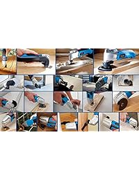 Hojas de sierra haoli Quick Release Herramienta oscilante accesorios apropiado para MultiMaster Herramientas Eléctricas como Fein, Dremel, TCH, con cuchillas de carburo