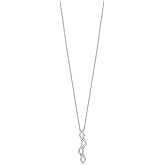Bony Levy 18K White Gold Diamond Prism Drop Pendant Necklace
