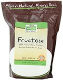 NOW Foods Fructose Granules,  48-Ounce (Pack of 4)