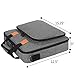 LUXJA Carrying Bag for A4 Light Pad and Diamond Painting Tools, Protective Case for Diamond Painting Light Box and Accessories (Fits for A4 Light Pad), Gray (Bag Only)