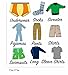 Boy Decals Dresser Clothing Labels Dresser Labels Kids Drawer Stickers Organizing Decals