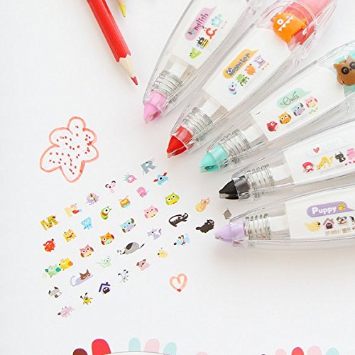 Chris.W 5Pcs Novelty Cute