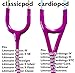 Pod Technical Cardiopod Hard Stethoscope Case - Hot Pink for Littmann Cardiology scopes