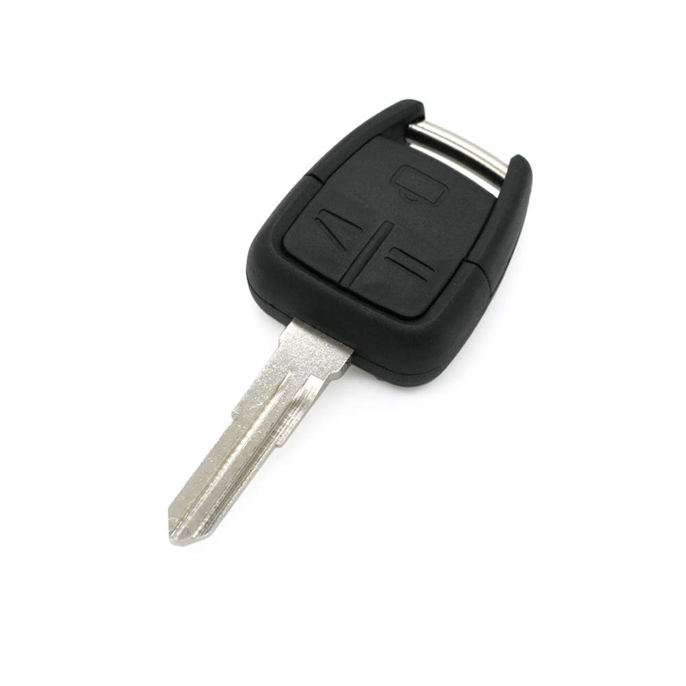BROVACS Replacement Key Shell Compatible with OPEL VAUXHALL 3 Button Keyless Entry Remote Key Case Fob PG621C