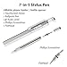 Multitool Pen [2 Pack] Stylus Pen 9-in-1 Combo Pen [Functions as Touchscreen Stylus, Ballpoint Pen, 4