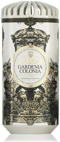 Voluspa Maison Blanc 15oz cerámica pilar vela Gardenia ...