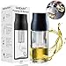 Olive Oil Sprayer Mister Oil Sprayer Bottle for Cooking, BBQ, Salad, Baking, Roasting, Grilling, Frying, BPA-Free, Glass, 150ml