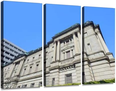 Amazon Co Jp 日本銀行ポスター パネル 現代壁の絵 壁掛け 部屋飾り 絵画 壁アート 完成品 3枚セット すぐ飾る ホーム キッチン