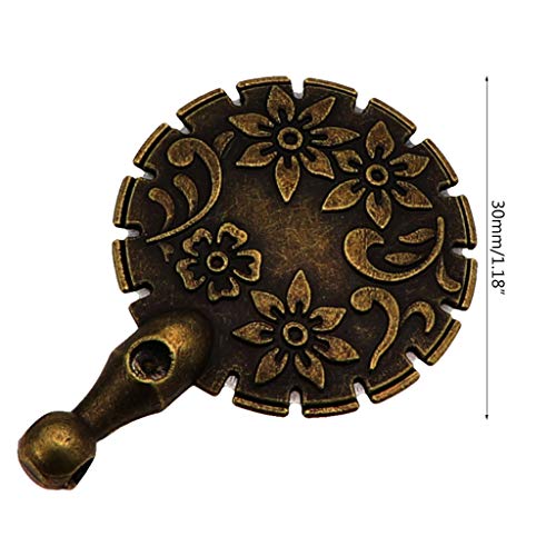 image for tegongse DIY Tool, Vintage Metal Yarn Thread Cutter Pendant Tailor Sci