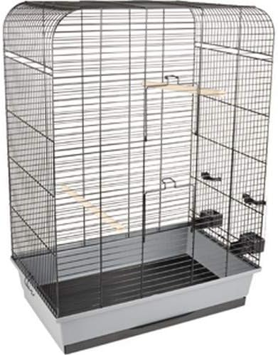 Flamingo PARAKEET CAGE MARJA BLACK 54x34x75CM
