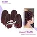4 pack spring twist crochet braiding hair Ombre Colors Synthetic Hair Extensions TBUG