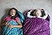 Wildkin Kids Stay Warm Sleeping Bag for Boys and Girls, Perfect Size for Slumber Parties, Camping, and Overnight Travel, Sleeping Bags Measures 67.5 x 2 x 26.5 Inches, BPA-free (Big Dot Aqua)