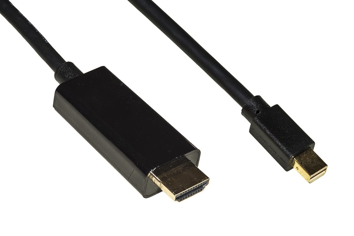 LINK LKMDPH1422 Mini Displayport Cable 1.4 - Hdmi 2.0 Gold Contacts 4Kx2K 60Hz 18Gbps Hdr RGB 4:4:4 Mt 1.8