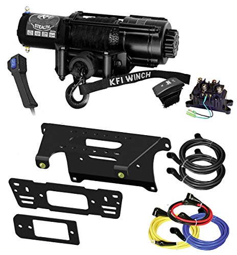 KFI Combo Kit - SE45w-R2 4500lbs Winch & Mount Bracket - 2014-2018 Polaris 900 Ranger Crew 4x4