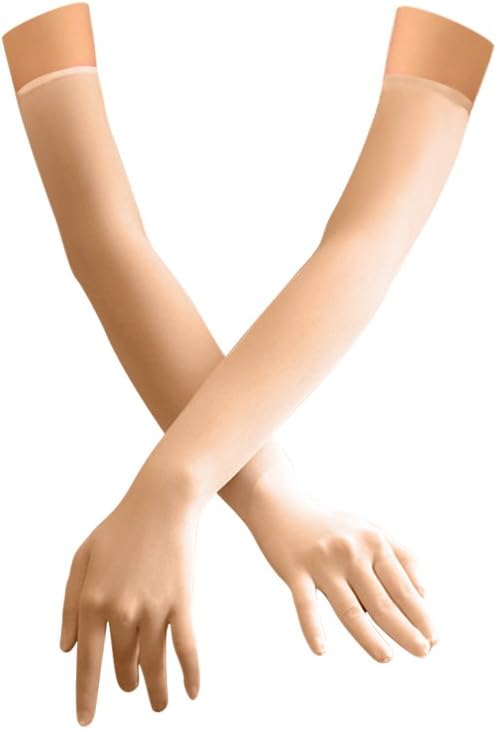 Sozixi Women's Seamless Wedding Pantyhose Gloves Mittens