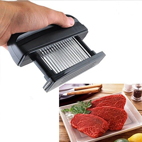 Meat Tenderizer 48 Stainless Steel Tenderizer Hand Held Manual Tool for Creating Tender Cuts of Meat