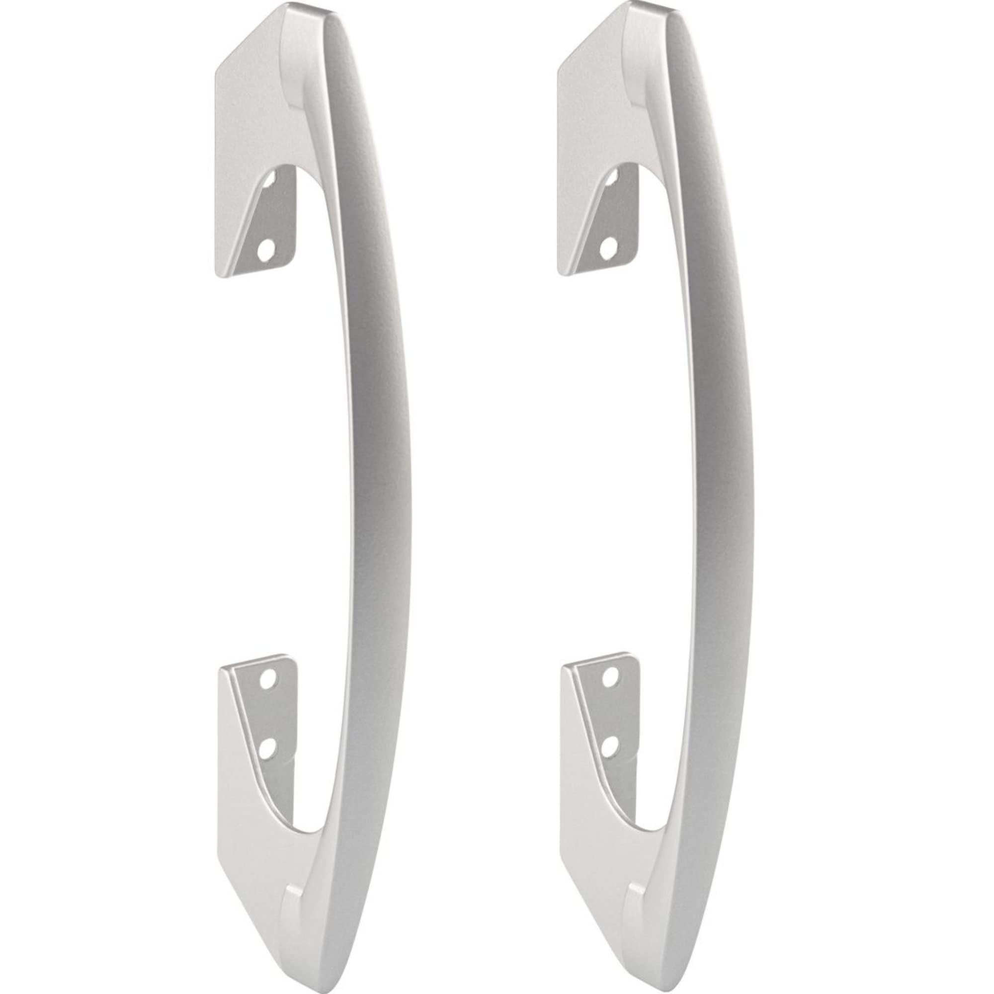 Gedotec Furniture Handles Made of high-Quality Metal | SOMANA | 2 Pieces - Furniture Handles Silver matt Anodized | Cabinet Handles Dimensions: 60 x 213 mm