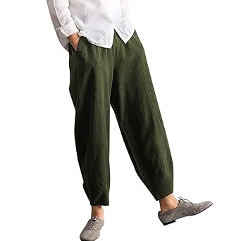 TEELONG Hosen Damen Mode hohe Taille lose Bequeme Lange Hosen Hosen Jogginghose Trainingshose Trainingsanzüge Overalls Fleece