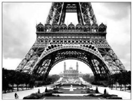 Roger Viollet La Tour Eiffel et le Vieux Trocadero Eiffel Tower Photo Art Print Poster