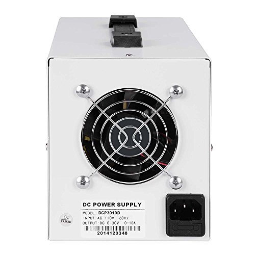 Yescom-110V-AC-30V-10A-DC-Power-Supply-Precision-Variable-Digital-Adjustable-w-Clip-Cable