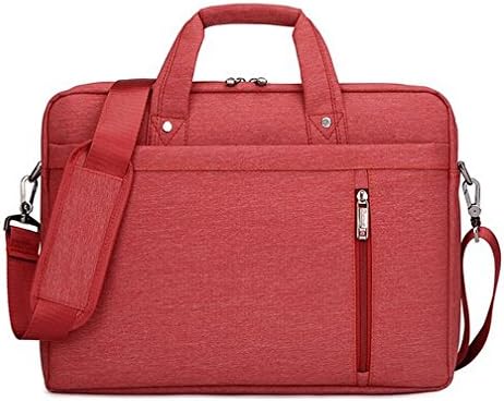AOAUTO(TM) Nylon Computer Laptop Solid Notebook Tablet Bag (12inch, red)