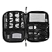 Hynes Eagle Travel Universal Cable Organizer Electronics Accessories Cases for Various USB Phone Charger and Cable Roses