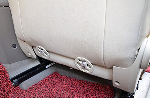 EDEALYN New Universal Antiskid Car Seat Cushion Seat Cover Pad Mat for Auto Accessories Office Chair Cushion Four Seasons General,1 PCS (Pink) - Thumbnail 3