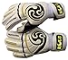Blok-IT Goalkeeper Gloves Goalie Gloves - Make The Toughest Saves-Secure and Comfortable Fit - Extra Padding, Reduced Chance of Injury (White & Black, Size 5=Youth-S)