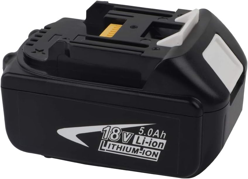 TenHutt BL1850 18V 5.0 Ah Lithium Ion Battery Replacement for Makita BL1850B BL1850 BL1840 BL1830 BL1815 BL1835 BL1845 LXT-400 Batteries
