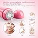 Lavany Ladies Electric Shaver, Portable Electric Razor for Facial Hair Removal, Painless Hair Remover