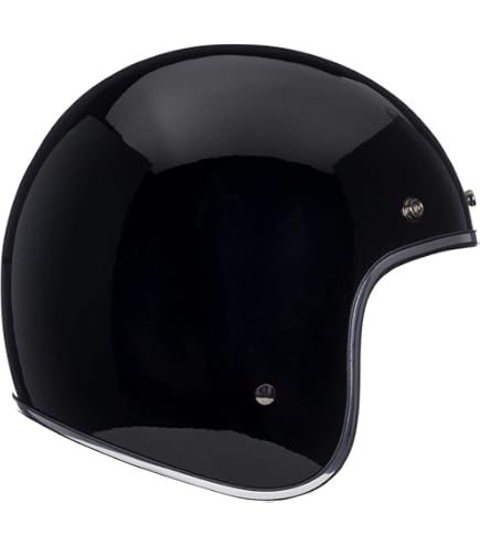 Casque Moto BELL Custom 500 - Certification ECE 6 - Couleur Chief Black - Taille L
