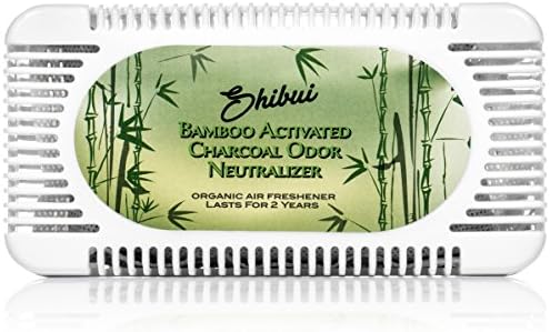 Activated Charcoal Air Freshener, Natural Purifier and Pet Odor Remover - Air Freshener and Odor Eliminator - For a Healthy Non-Toxic and Chemical Free Home - Use Bamboo Activated Charcoal
