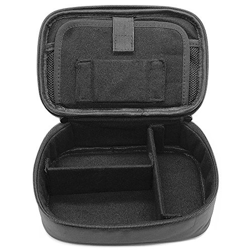 sisma Universal Travel Case Electronics Organizer Carrying Bag for Small Electronics and Accessories, Black 1000D Fabrics SCB17092B-OB - Thumbnail 3
