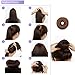 Dance Fairy Hair Styling Accessories Kit Updo Sets Ballerina Bun Maker Hair Nets Invisible Elastic Edge Mesh Sponge Disk Hair Tools Hair Ties Hair Pin