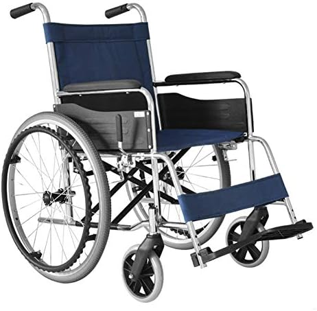 折り畳み式の自走式車椅子 ハンドブレーキ付き 調整可能なフットレスト 高齢者用ポータブル車椅子 迅速な対応で商品をお届け致します パンク防止ホイール 障害者用