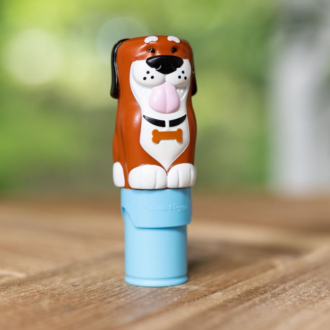 Melissa & Doug Sticker Wow!™ 24-Page Activity Pad and Sticker Stamper, 300 Stickers, Arts and Crafts Fidget Toy Collectible Character – Dog - for Kids Ages 3+ - FSC Certified