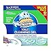 Scrubbing Bubbles Toilet Bowl Cleaning Gel Starter Kit, Includes Dispenser and Gel, Glade Rainshower Scent,12 Total Stamps