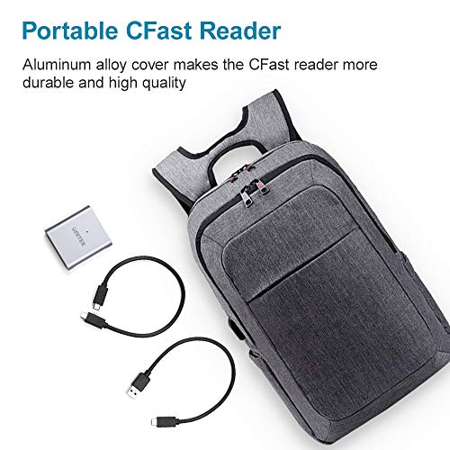 image for CFast Card Reader, Unitek USB 3.0 USB C CFast 2.0 Card Reader, Portabl