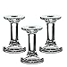 3 Solid Round Taper / Stick Candle Holder 3.5 Inches