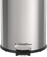 Tramontina 12L Pedal Bin Stainless Steel with Lid Removable Inner Bucket view 4