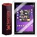 Skinomi Full Body Skin Protector Compatible with Sony Xperia Z4 Tablet (Screen Protector + Back Cover) TechSkin Full Coverage Clear HD Film