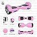cho Electric Self Balancing Dual Motors Scooter Hoverboard with Built-in Speaker and LED Lights - UL2272 Certified (-Purple)