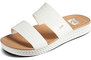 REEF Water Vista Slide Women's Platform Slide, Water Friendly, Arch Support