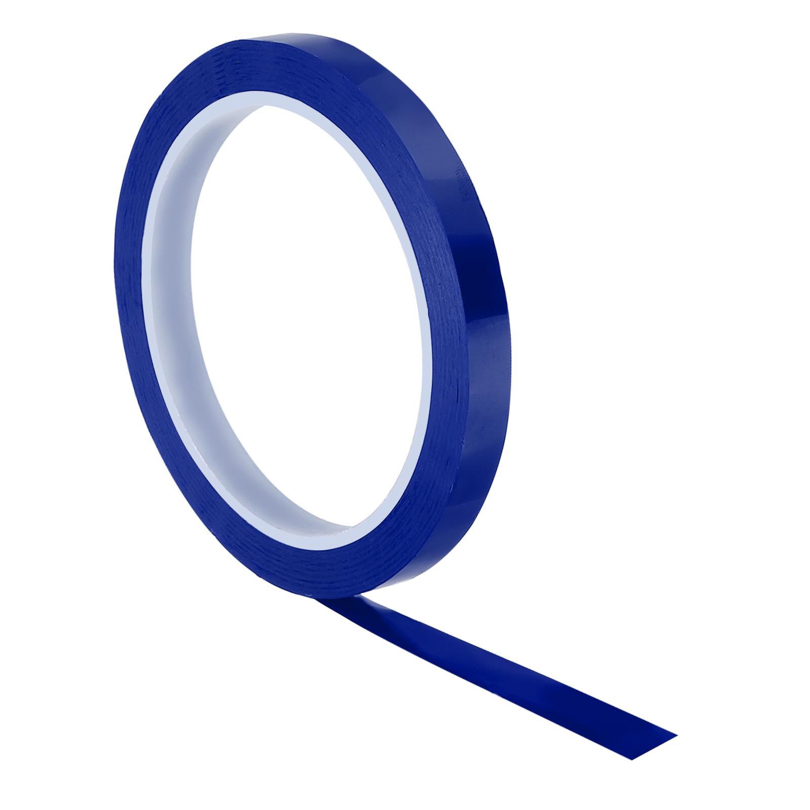 PATIKIL 55 Yards/50M Grip Finishing Tape, 0.4 Inch PU Racquet Finishing Tapes Racket Accessories Sticky Seal for Tennis Badminton, Blue