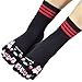 Womens [Cool Friends] Five Toes Socks Five Fingers Cartoon Socks 1 Pair