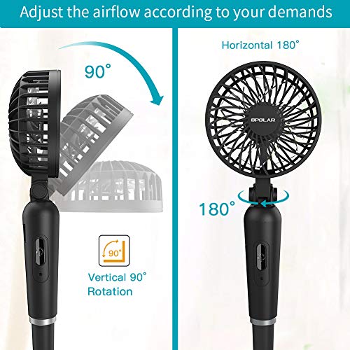 HandFree Neck Fan for Personal Cooling and COPD Breathless Relief