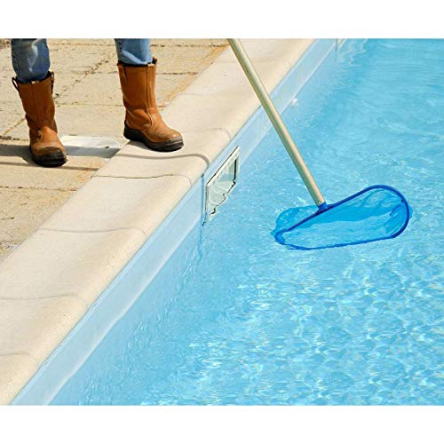 Homga Swimming Pool Skimmer, Professional Pool Leaf Skimmer, Leaf Net for Cleaning Swimming Pool Leaves & Debris(Nearly 20 inch) - Thumbnail 4